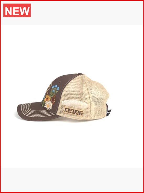 Vintage Floral Baseball Cap Adjustable Cotton Blend main image 7